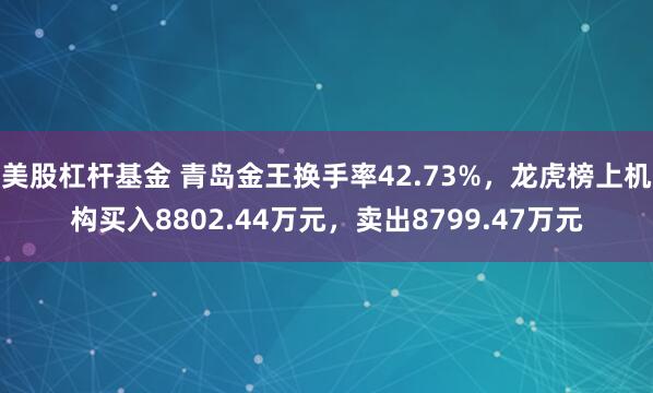 美股杠杆基金 青岛金王换手率42.73%，龙虎榜上机构买入8802.44万元，卖出8799.47万元