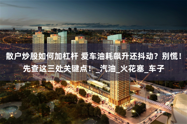 散户炒股如何加杠杆 爱车油耗飙升还抖动？别慌！先查这三处关键点！_汽油_火花塞_车子